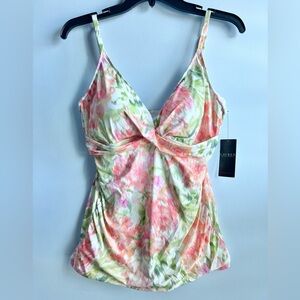 Lauren Ralph Lauren Women's Floral-Print Tankini Top
